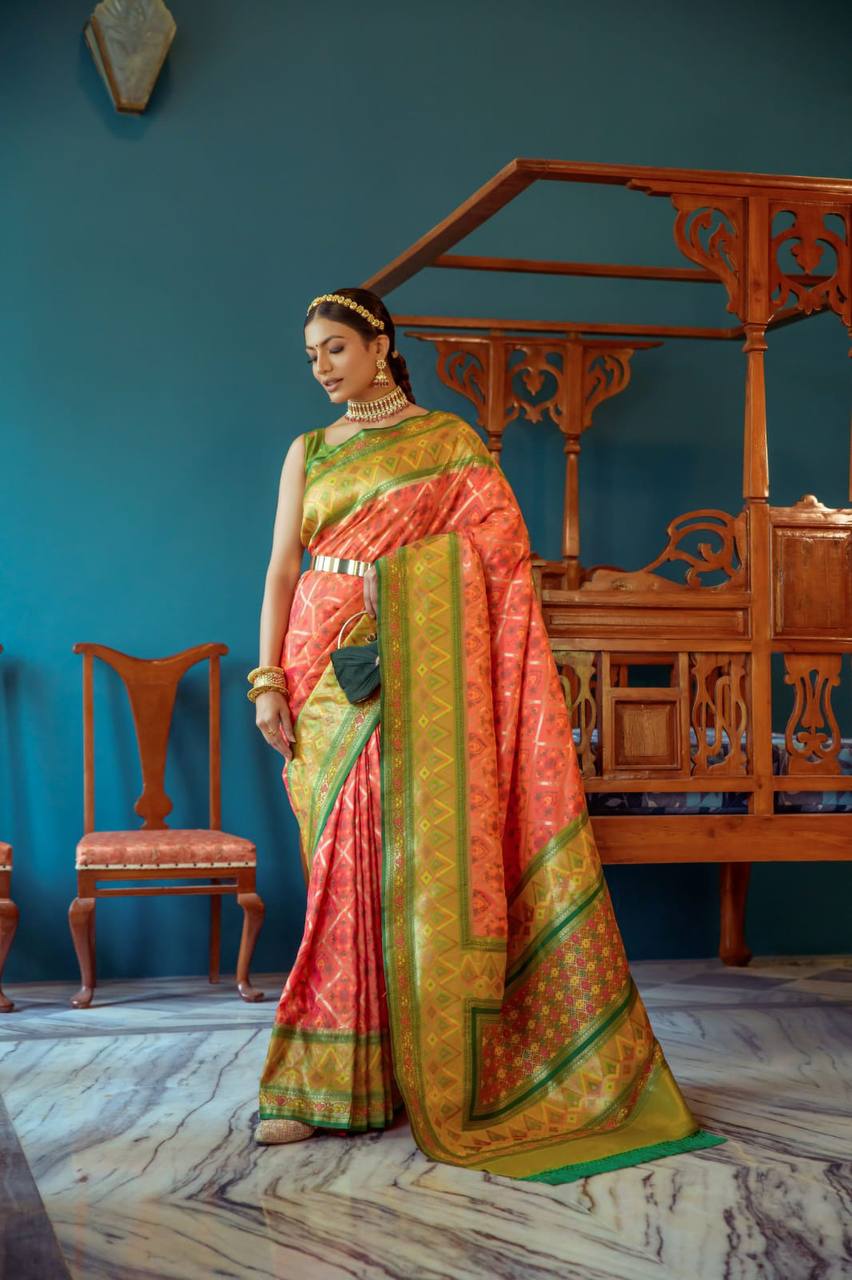 Banarasi Soft Silk Patola Saree