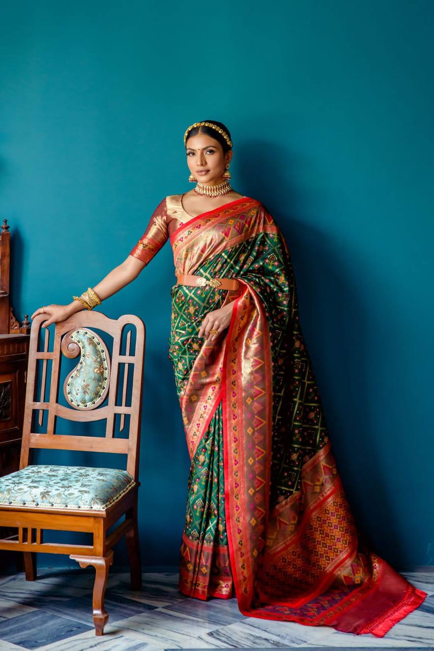 Banarasi Soft Silk Patola Saree