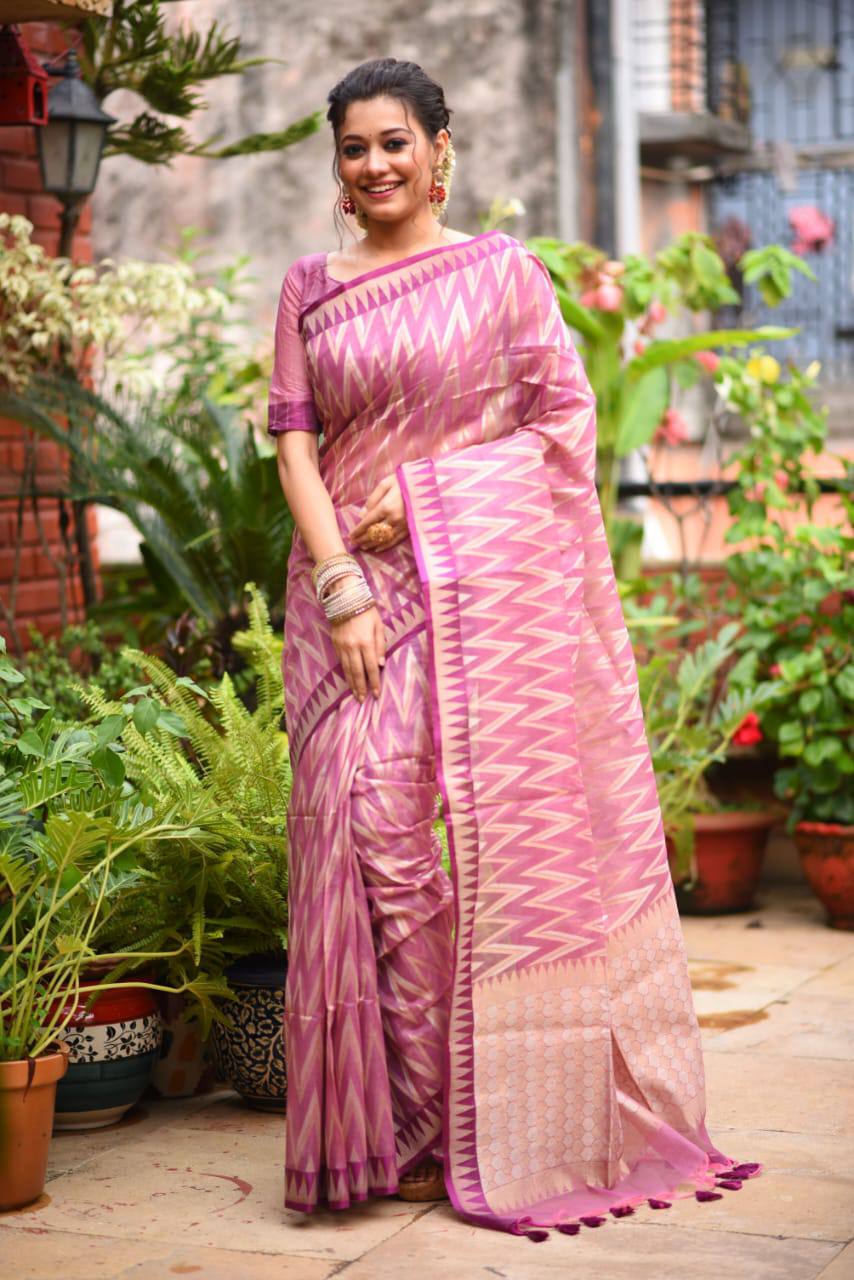 Premium Soft Banarasi Cotton Silk Saree