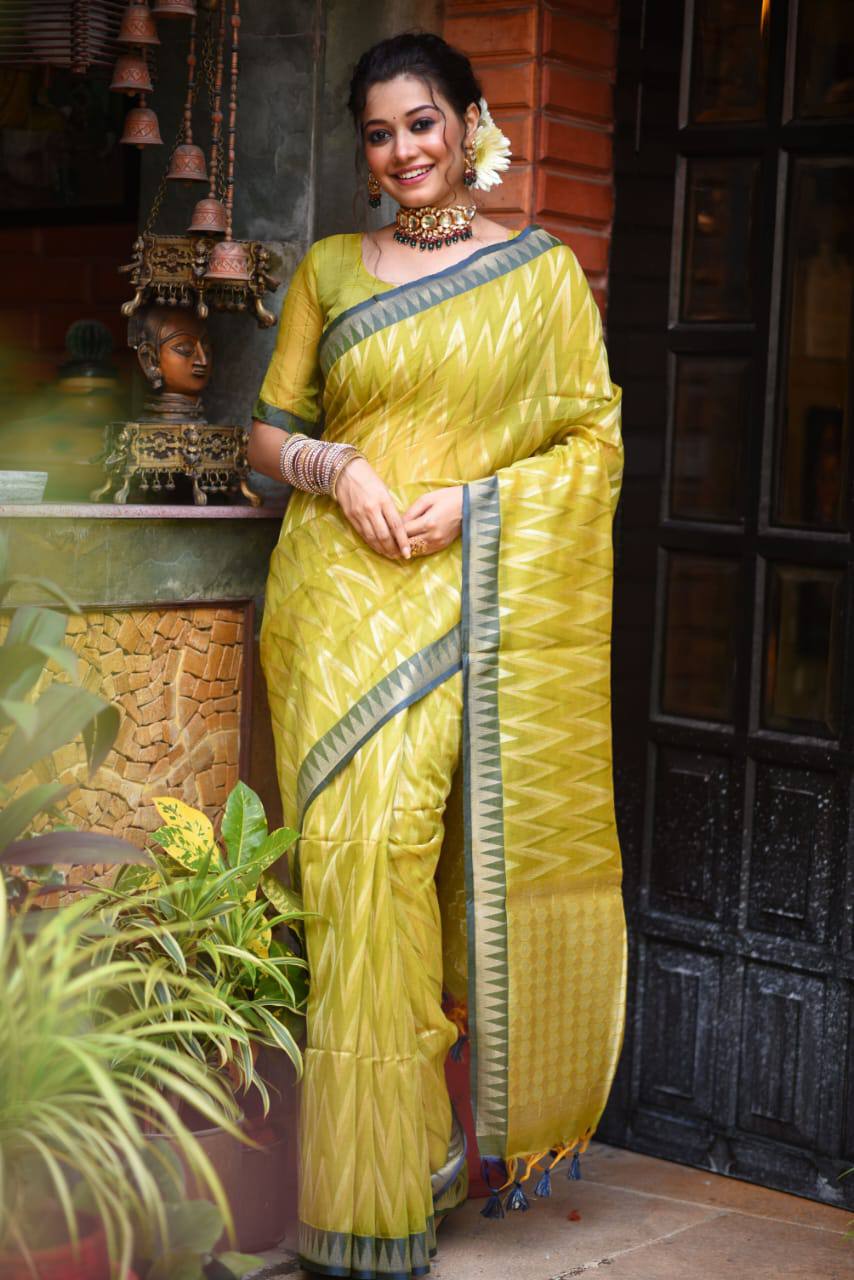 Premium Soft Banarasi Cotton Silk Saree
