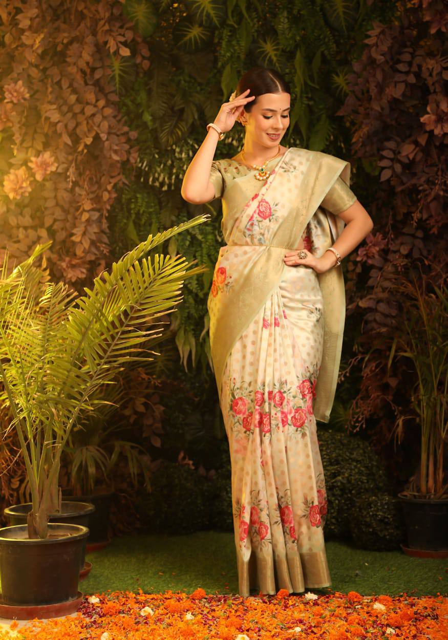 Soft Munga Silk Weaving Saree