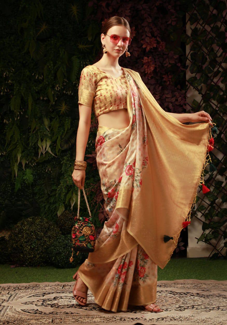 Soft Munga Silk Weaving Saree