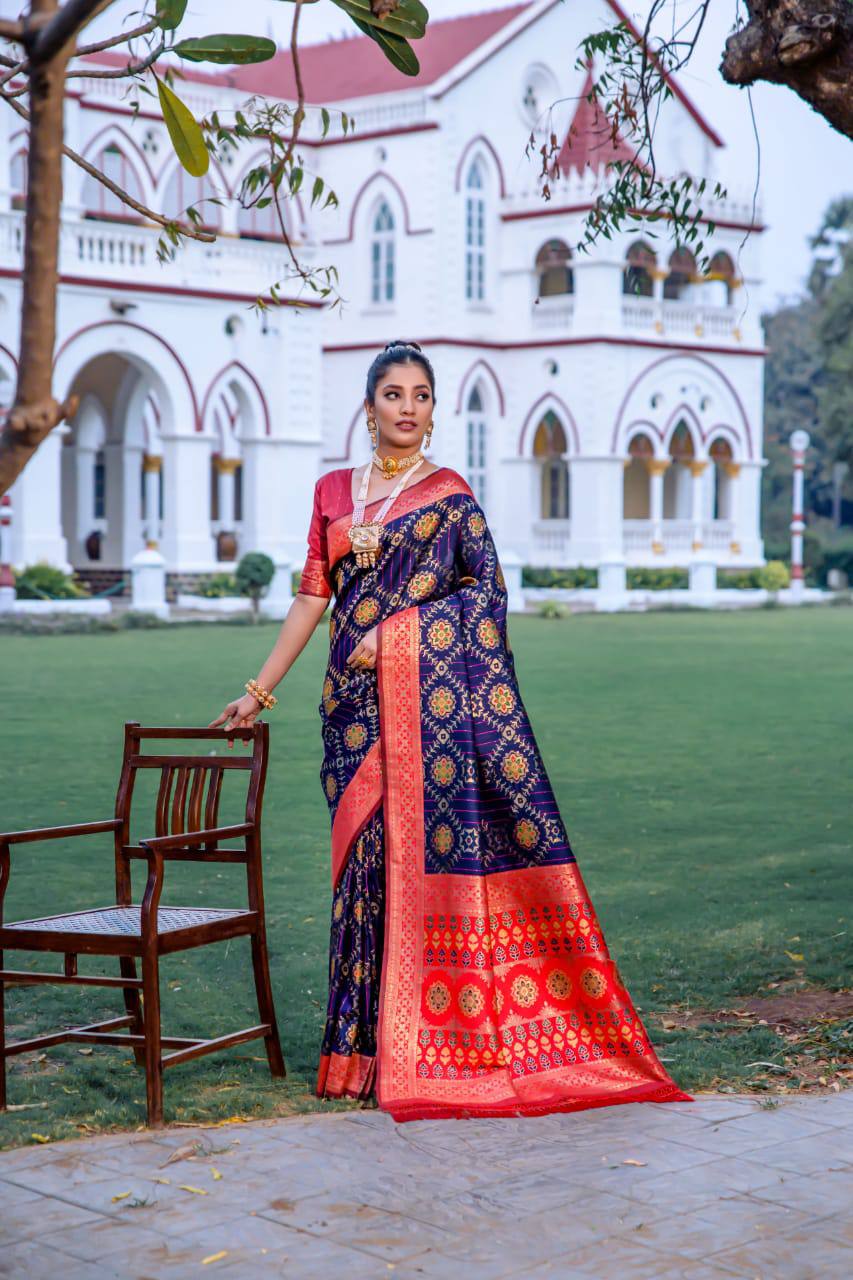 Banarasi Soft Silk Patola Saree