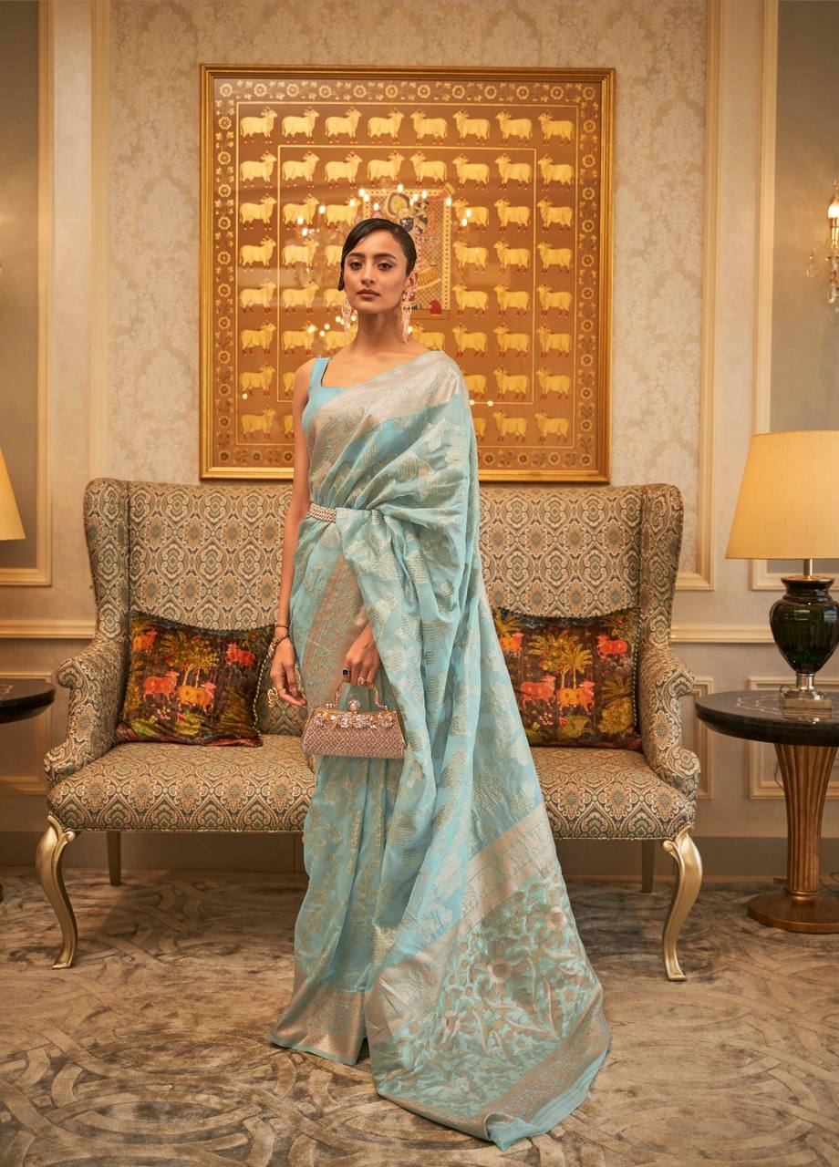 MODAL HANDLOOM WEAVING SAREES