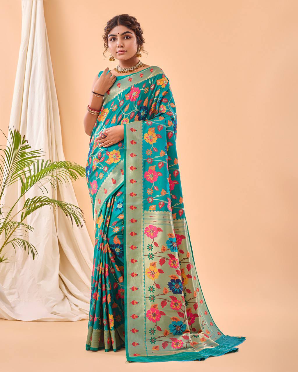Pure Paithani Silk Saree