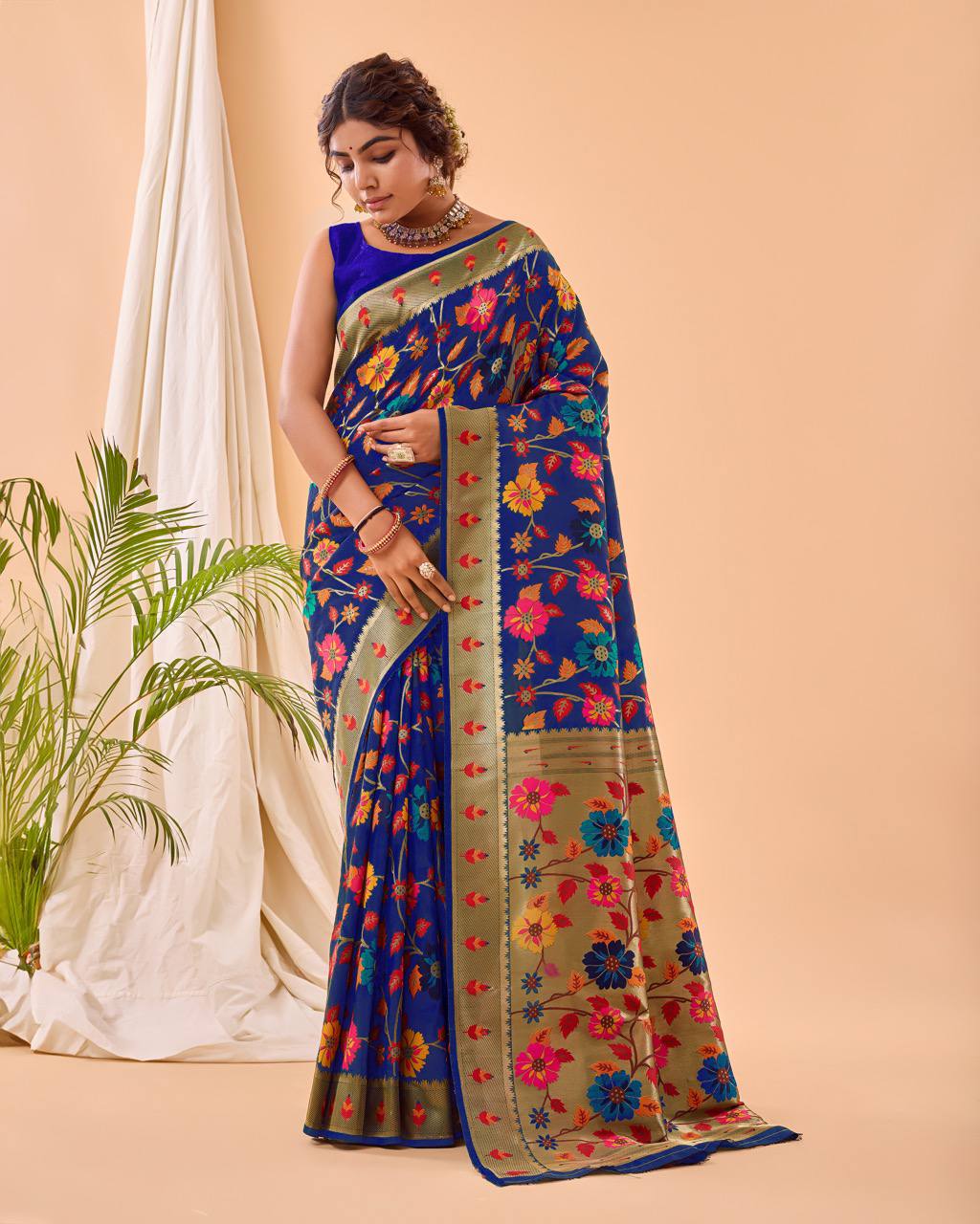 Pure Paithani Silk Saree
