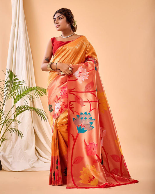 PURE PAITHANI SILK SAREE