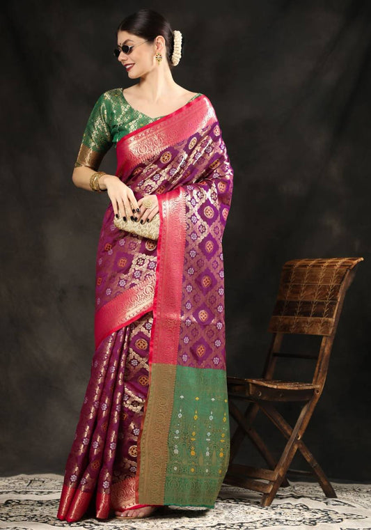 Soft Banarasi Silk Saree