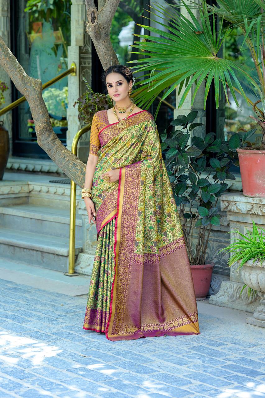 Pure Kanjivaram Silk Saree