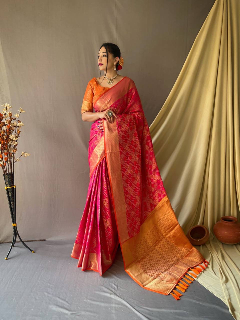 PURE PATAN PATOLA SILK SAREE