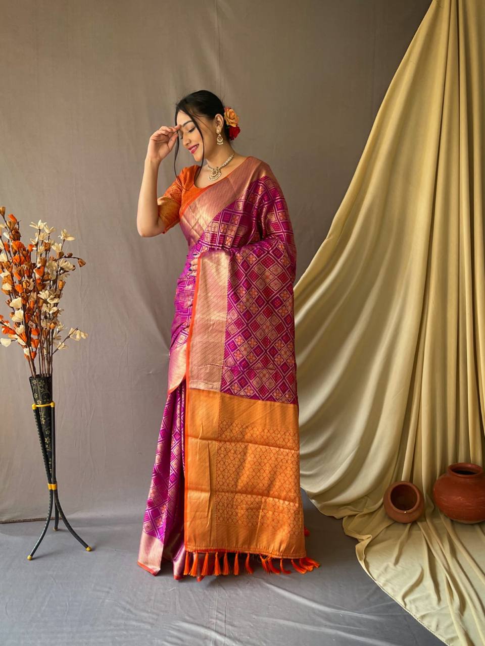 PURE PATAN PATOLA SILK SAREE