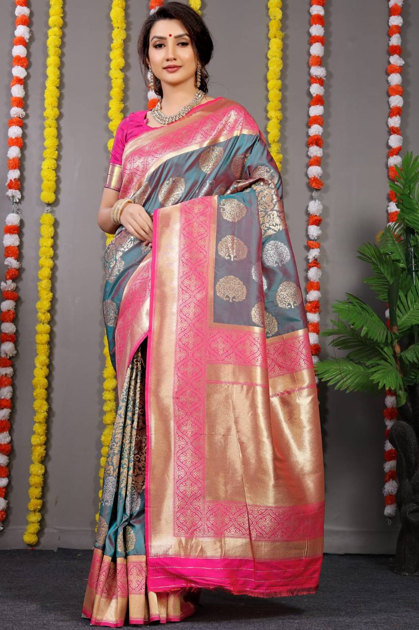Kanchipuram Pure Silk Handloom Saree