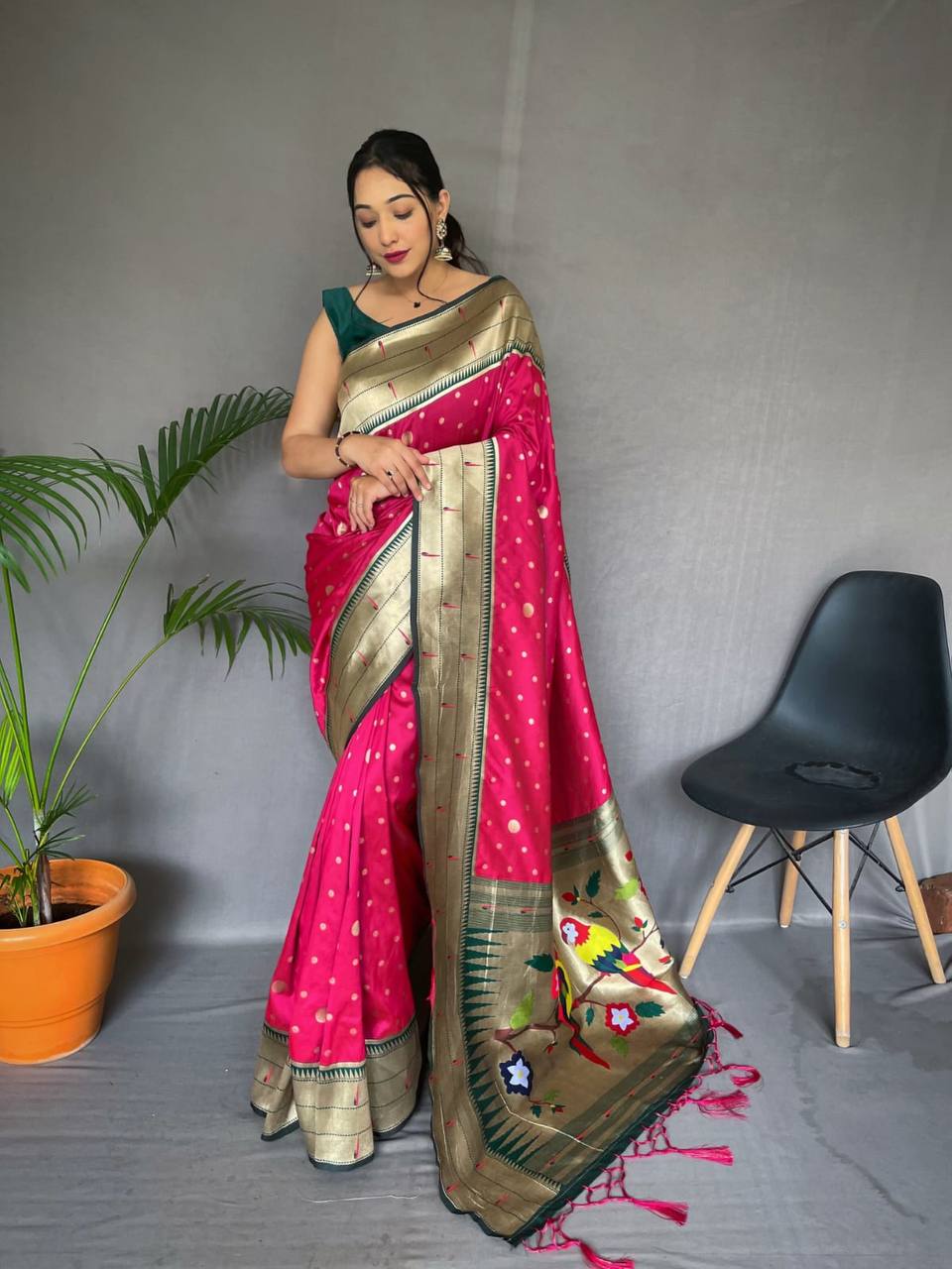 PURE PAITHANI SILK SAREE