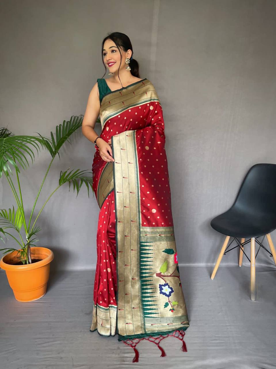 PURE PAITHANI SILK SAREE