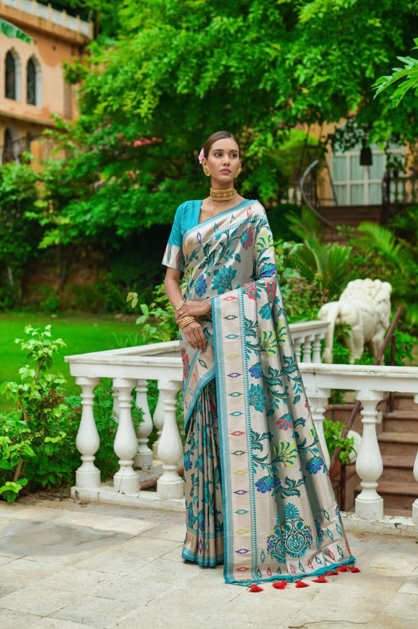 Banarasi Soft Silk Paithani Saree