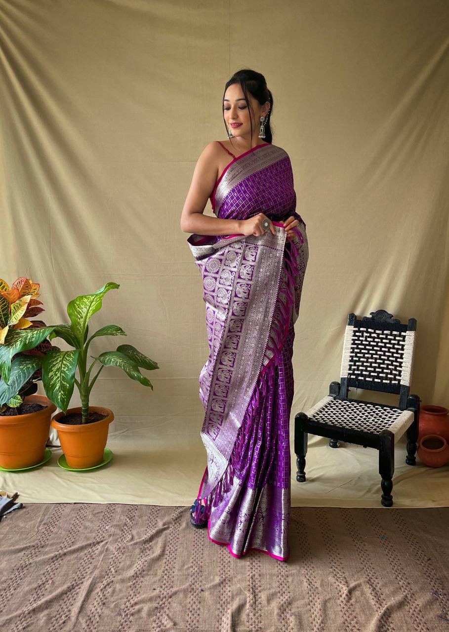 This Saree Gives A Mesmerizing Look To Women