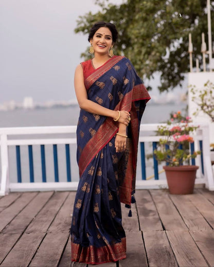 Banarasi Khicha Silk Weaving Saree