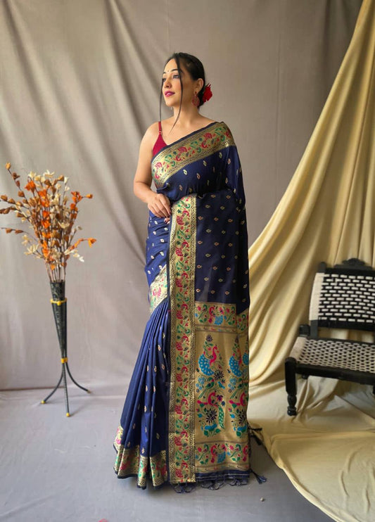 PURE PAITHANI SILK SAREE