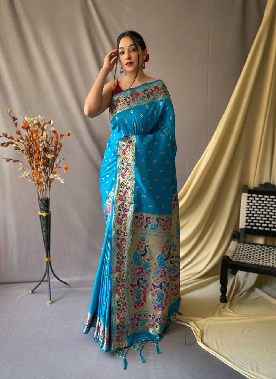 PURE PAITHANI SILK SAREE