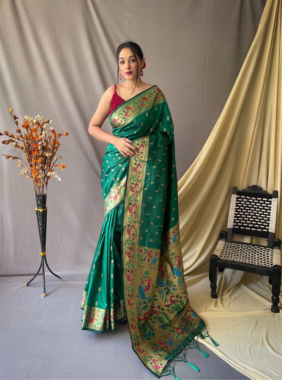 PURE PAITHANI SILK SAREE