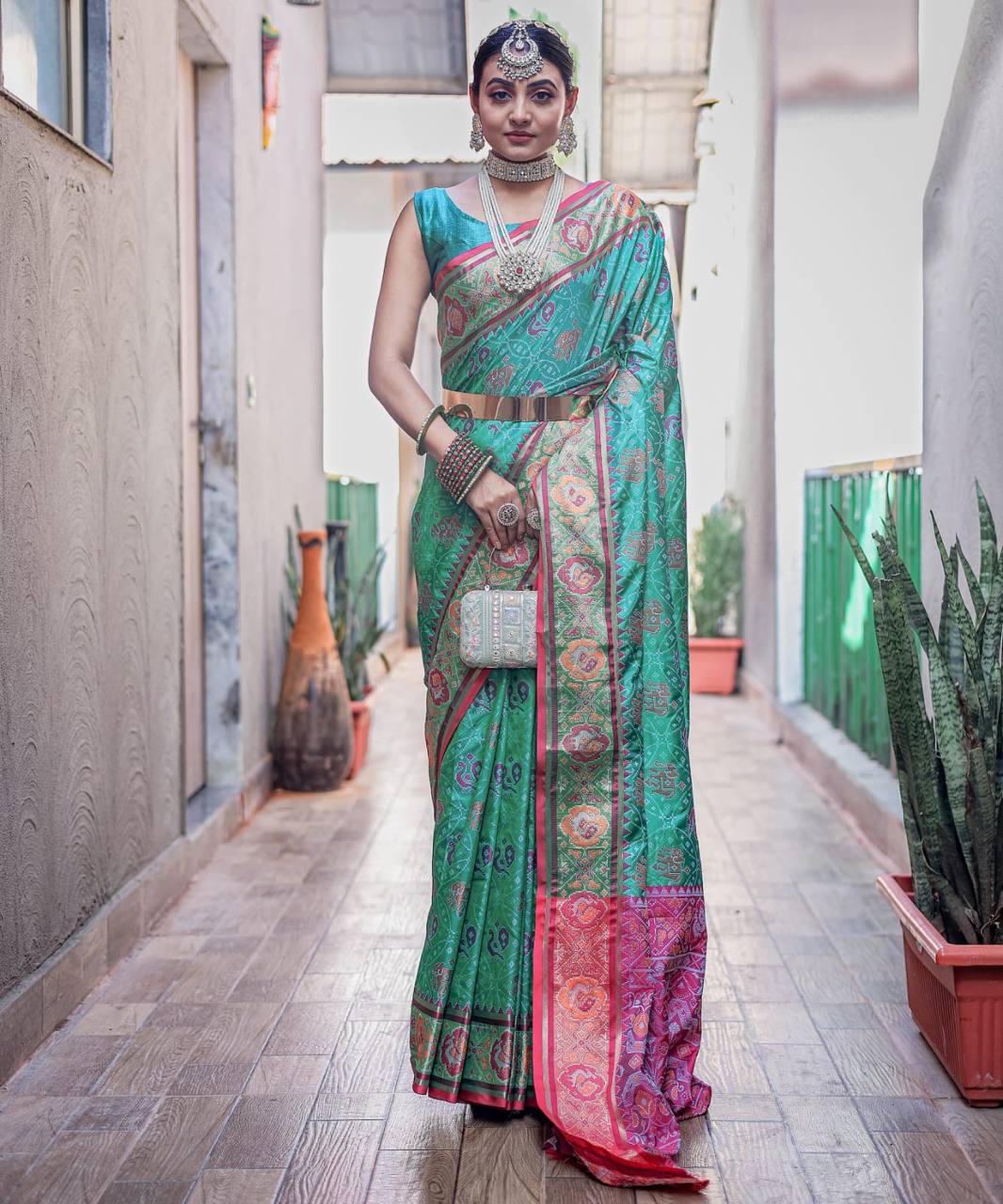 PRESENTING SOFT ELEGANT PATOLA SILK SAREE