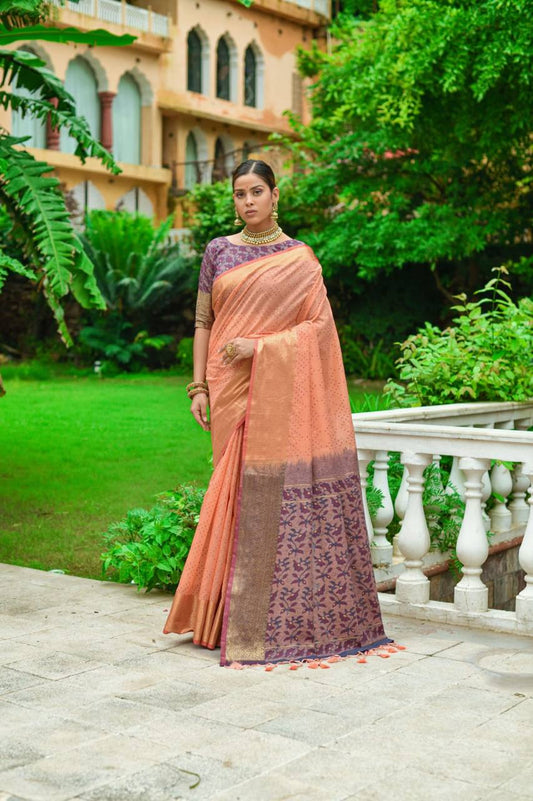 Premium Chanderi Silk Saree