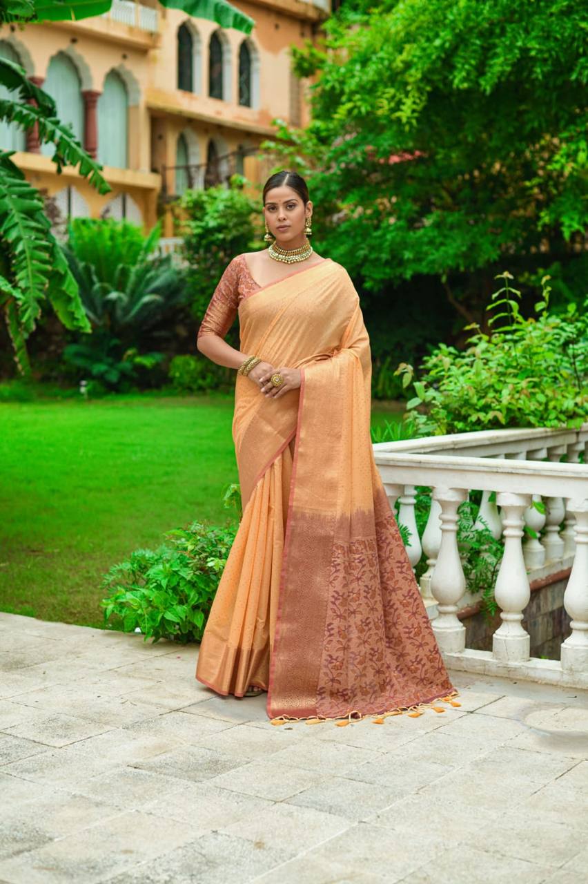 Premium Chanderi Silk Saree